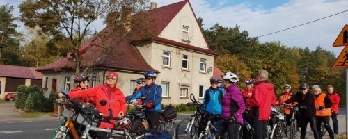 rajd rowerowy z okazji 100 - lecia niepodległości